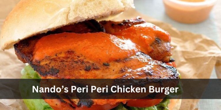 Nando’s Peri Peri Chicken Burger